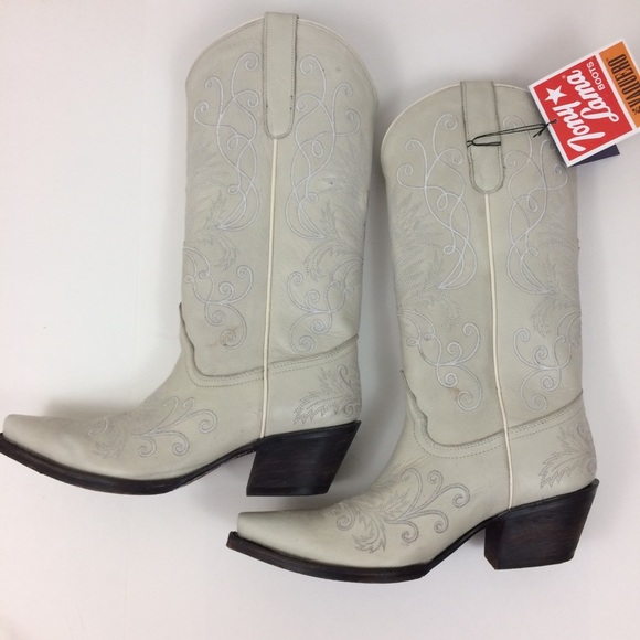 Tony Lama Shoes - ⛄️Tony Lama Cuervo Ivory 100% Vaquero Collection